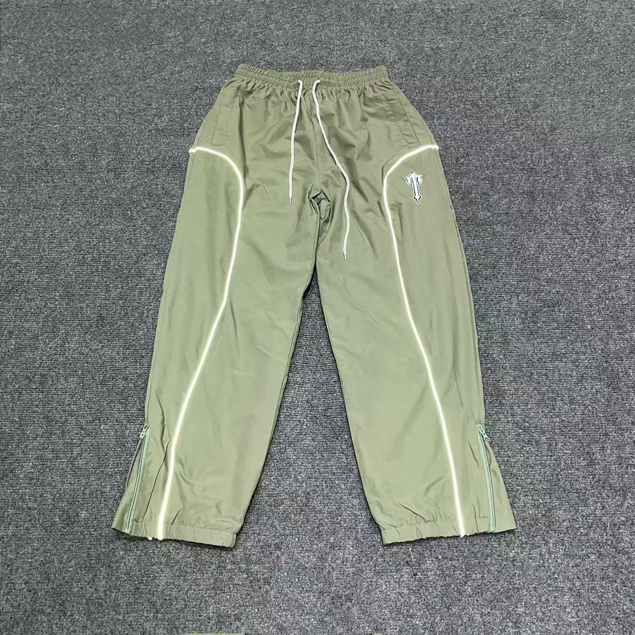 Marca de moda Alcatraz tira reflectante letra impresa camiseta de mangas cortas para hombres y mujeres callejera pantalones cortos casuales set Old Money Style