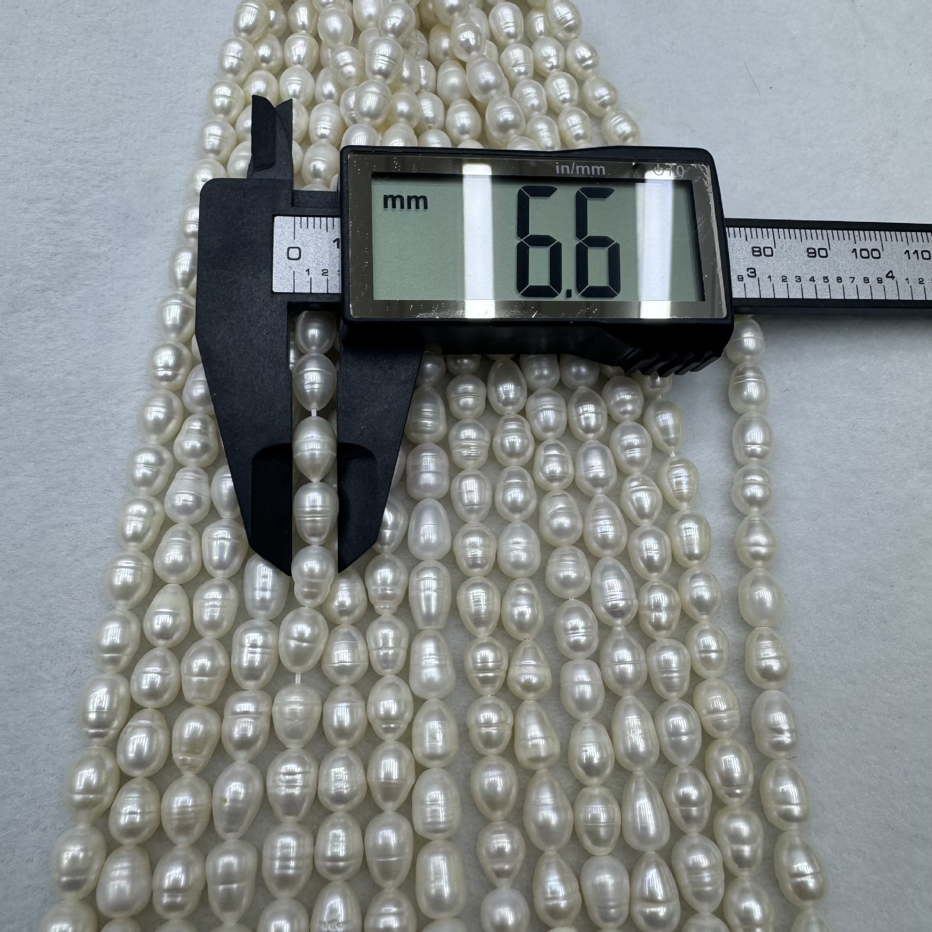 天然淡水パールネジ2 ~ 3,3 ~ 4,4 ~ 5,5 ~ 6,6 ~ 7,7 ~ 8mmビーズDIYアクセサリー