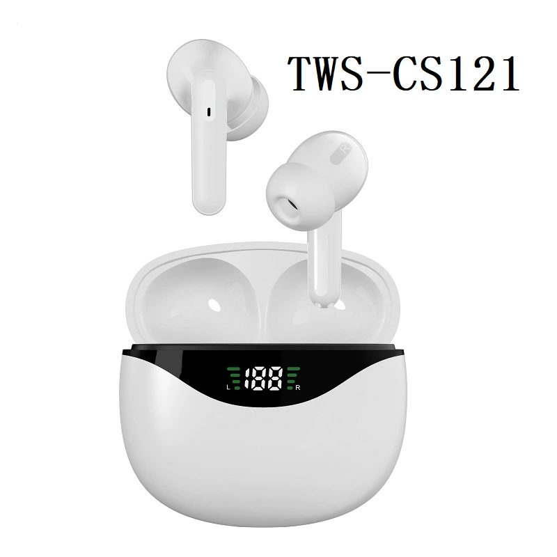 Фабрика TWS взрыв CS121 Bluetooth гарнитура Цифровое заднее подключение беспроводной Bluetooth низкое -энергия двойные -ушные стерео наушники