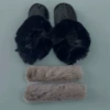 Black brown gaiters