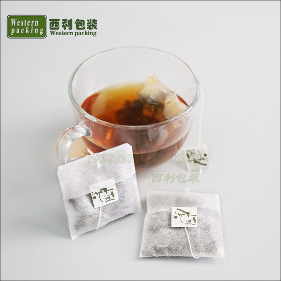 Supply of Disposable Food-Grade Corn Fiber Reflex Tea Bags, Biodegradable Reflex-Foldable Bags, Pla Tea Filter Bags