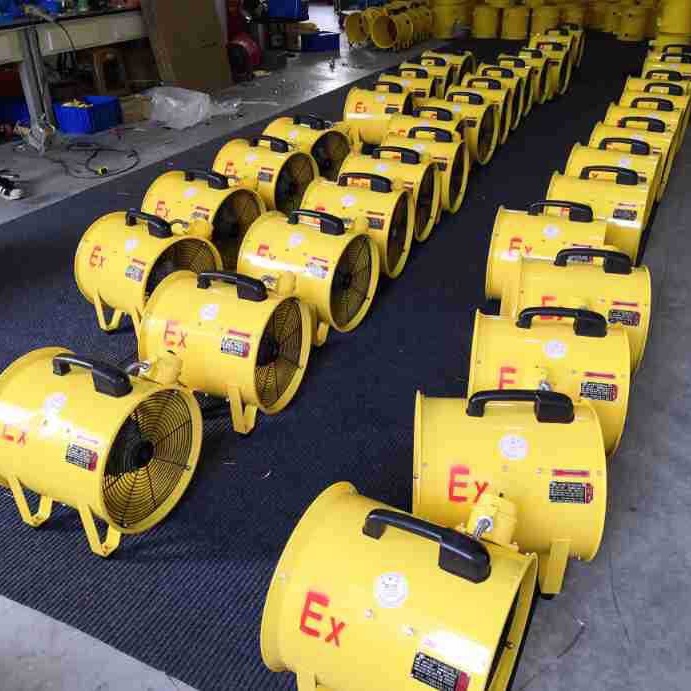 BSFT-300/400/500手提式防爆轴流风机 便携式移动防爆风机