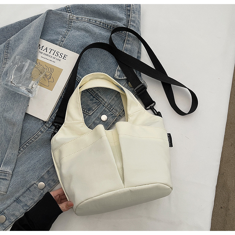 Borsa a tracolla da donna stile cestino casual moda western_voghion.com