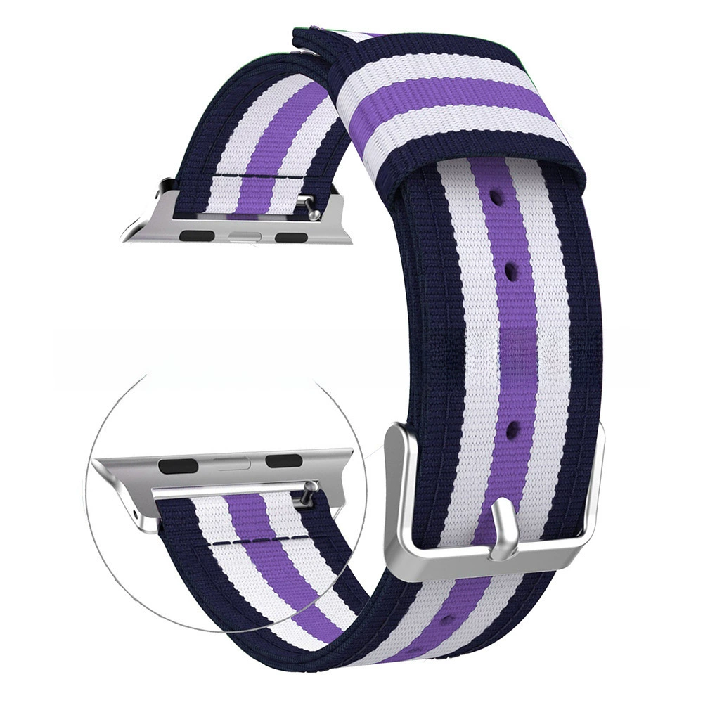 Apple, nylon woven watch strap