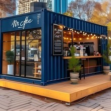 大连工厂别墅集装箱街区规划商业街店铺工业风售楼处办公室咖啡店