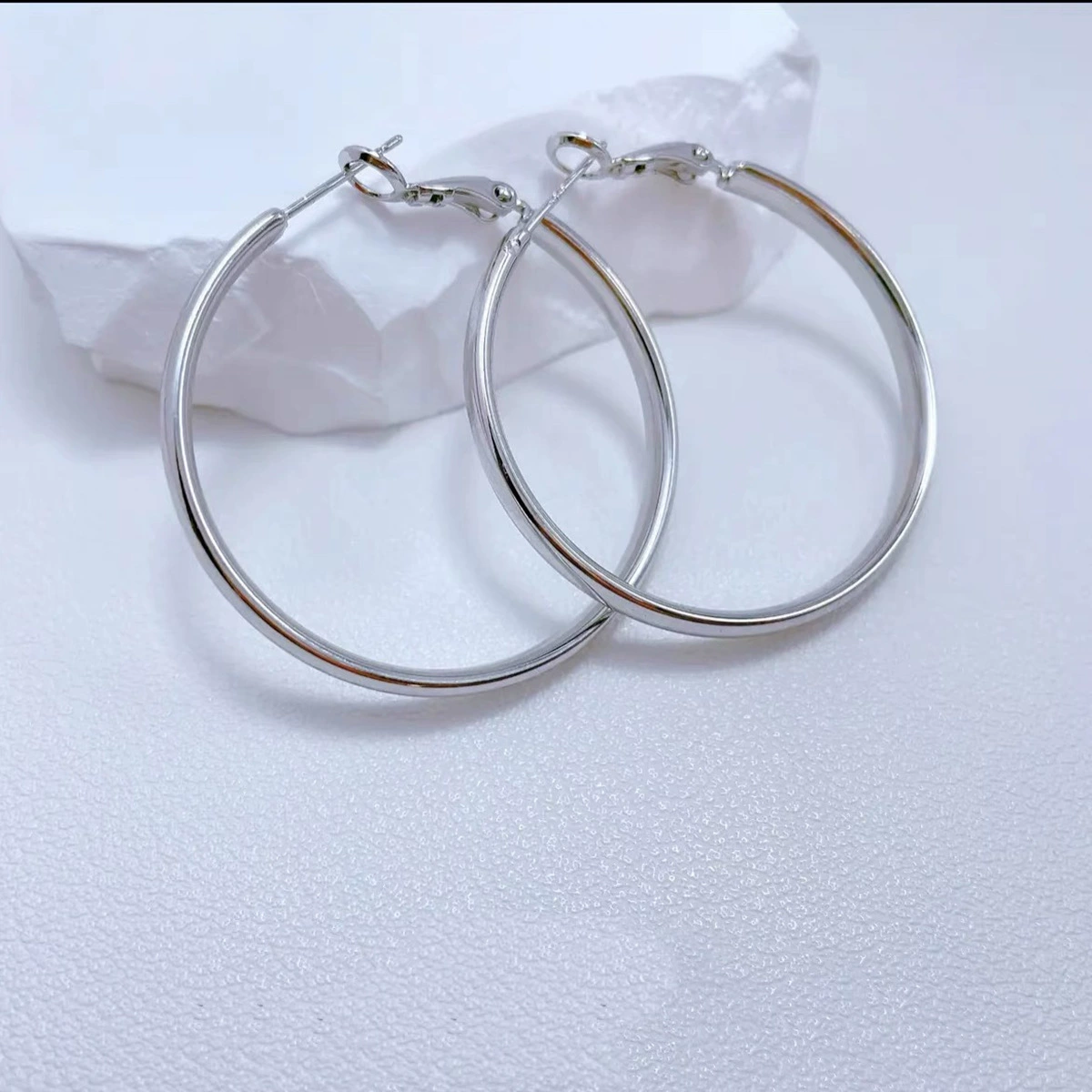 Серьги из нержавеющей стали, стиль высокого качества