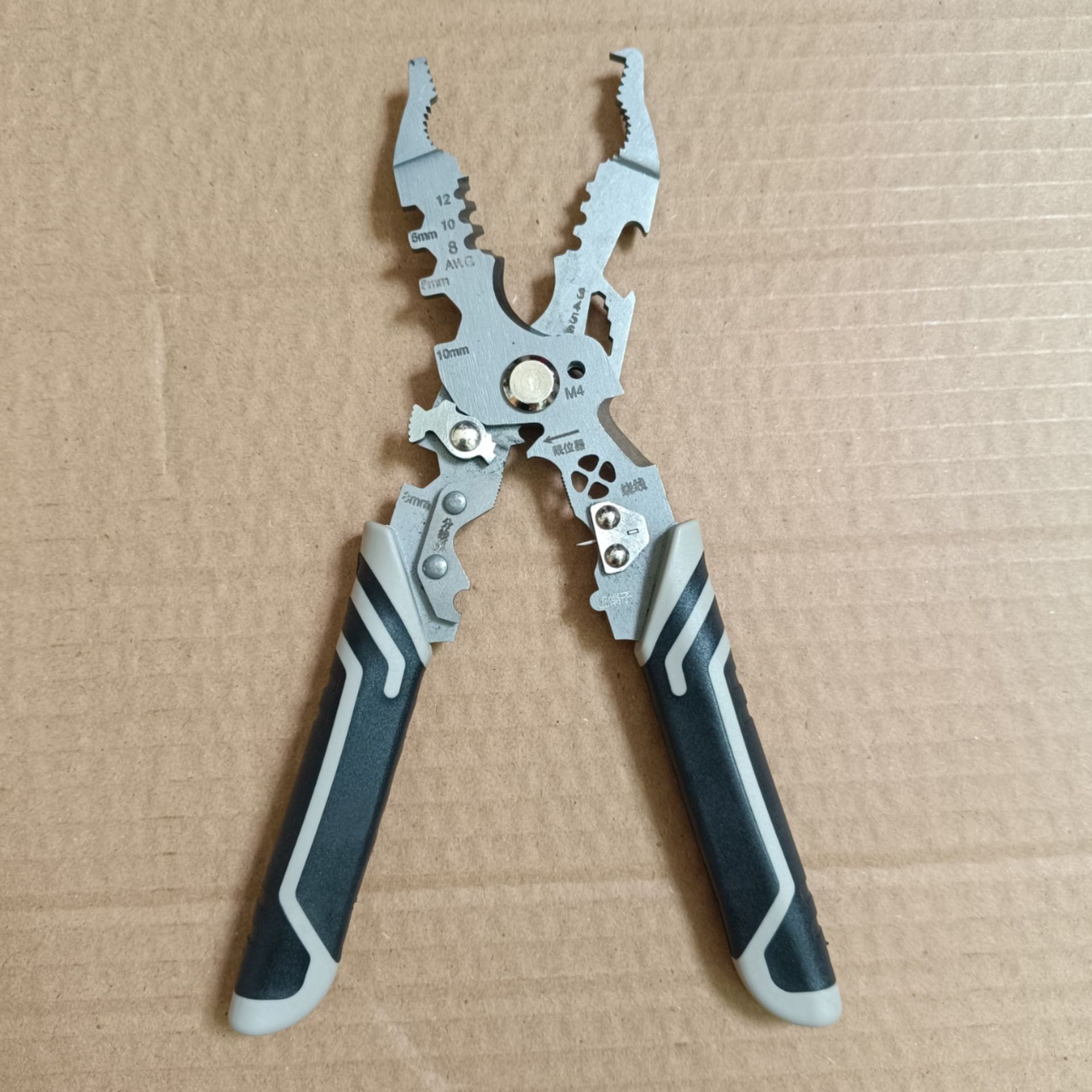 电缆剥线钳多功能电工钳扒皮压线钳电线剥皮工具剥线钳子批发