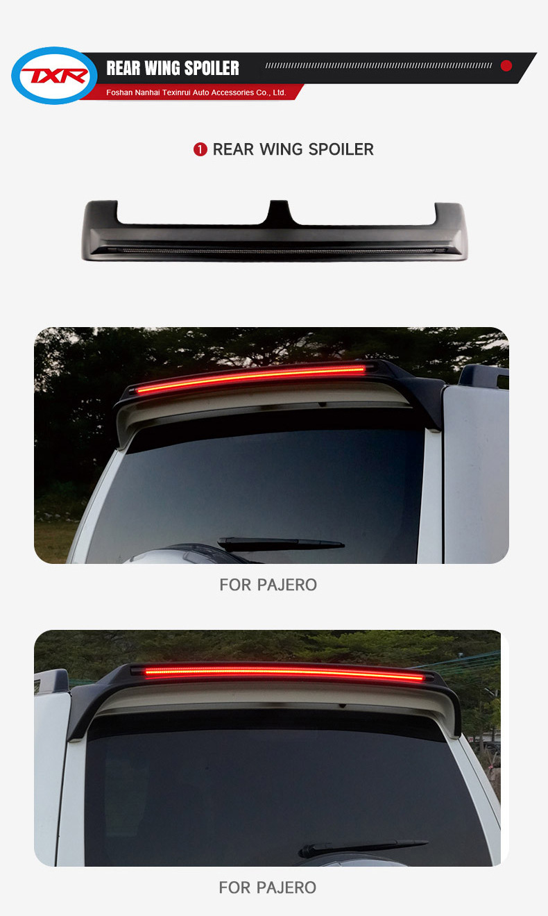 Kit Combinado de Protección Contra Arena y Grava para Mitsubishi, Apto para Mitsubishi Montero Pajero, con Luz de Techo