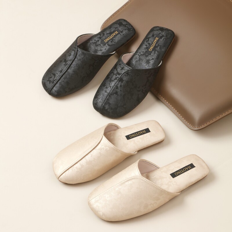 2026 Haoting Spring and Autumn Breathable Slippers for Men, Non-Slip Rubber Sole, Women's Indoor Floor Shoes, Nordic Style, Minimalist Design 2026 Haoting Spring and Autumn Breathable Slippers for Men, Non-Slip Rubber Sole, Women's Indoor Floor Shoes, Nordic Style, Minimalist Design