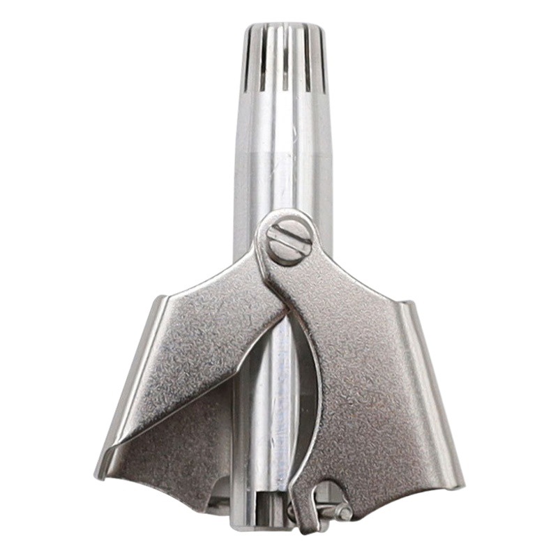 Metal manual cabeza redonda nariz pelo recorte tijeras pequeñas especiales se pueden lavar en todo el cuerpo sin óxido de los hombres nariz pelo trimmer