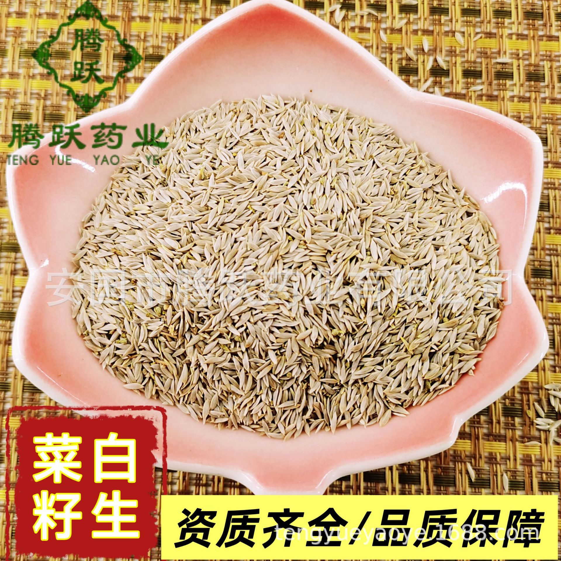 White Lettuce Seed Bai Sheng Cai Zi Raw Herb 1kg Bag Dried Seeds for Decoction and Tea overview