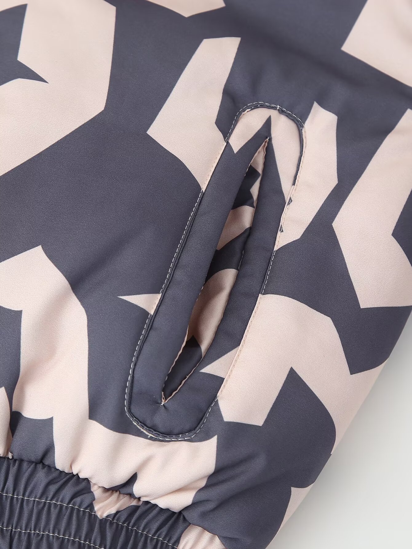 Giacca in cotone con cerniera stampata, nuova moda da strada, autunno/inverno 2024 da donna_voghion.com