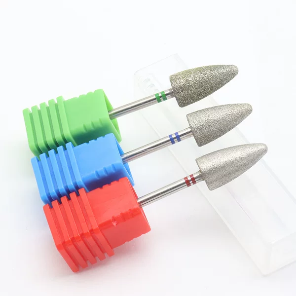 8mm Bullet-Shaped Diamond Grinding Head for Pedicure | Compact and Precise, a Powerful Tool for Foot Care!