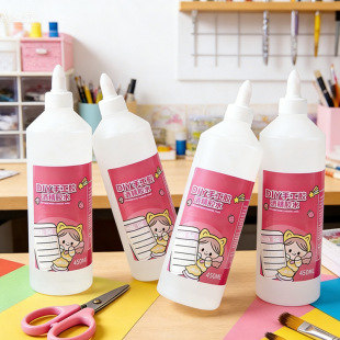 �ֹ��ƾ��zˮ450ml���������K�~�ۮ��zˮ��ͯdiy������͸���ƾ��z