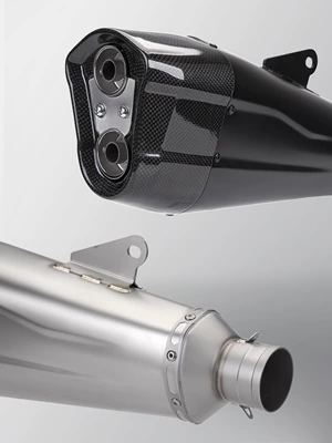 lossless installation locomotive Universal, Exhaust pipe