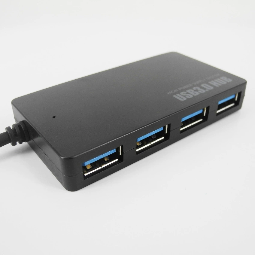 USB3.0 многопортовый хаб-разветвитель, док-станция расширения 1→4 для ноутбука