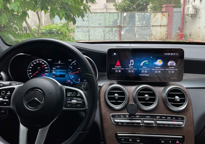 automobile instrument c-class/GLC with screen Carplay mobile - glc-x253-amg-diesel-hybrid-2015-2019