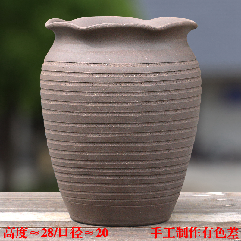 Pot de cerámica de gran altura, cerámica gruesa, planta suculenta, nueve talas de zorro, ciruela triangular, cerámica, maestra, maceta de flores blancas.