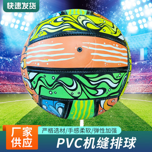 Factory supply machine sewing PVC beach volleyball No.5 spot high school entrance examination competition training soft Volleyball
