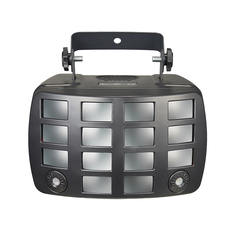 Luz de mariposa Control de voz inteligente dos en uno Colorido Flash KTV Party Bar Lámpara de escenario Equipo de iluminación Comercio exterior