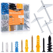 ����ѷ����-164pcs��ǽê������ǽê�����Ͳ�����˨�����װ
