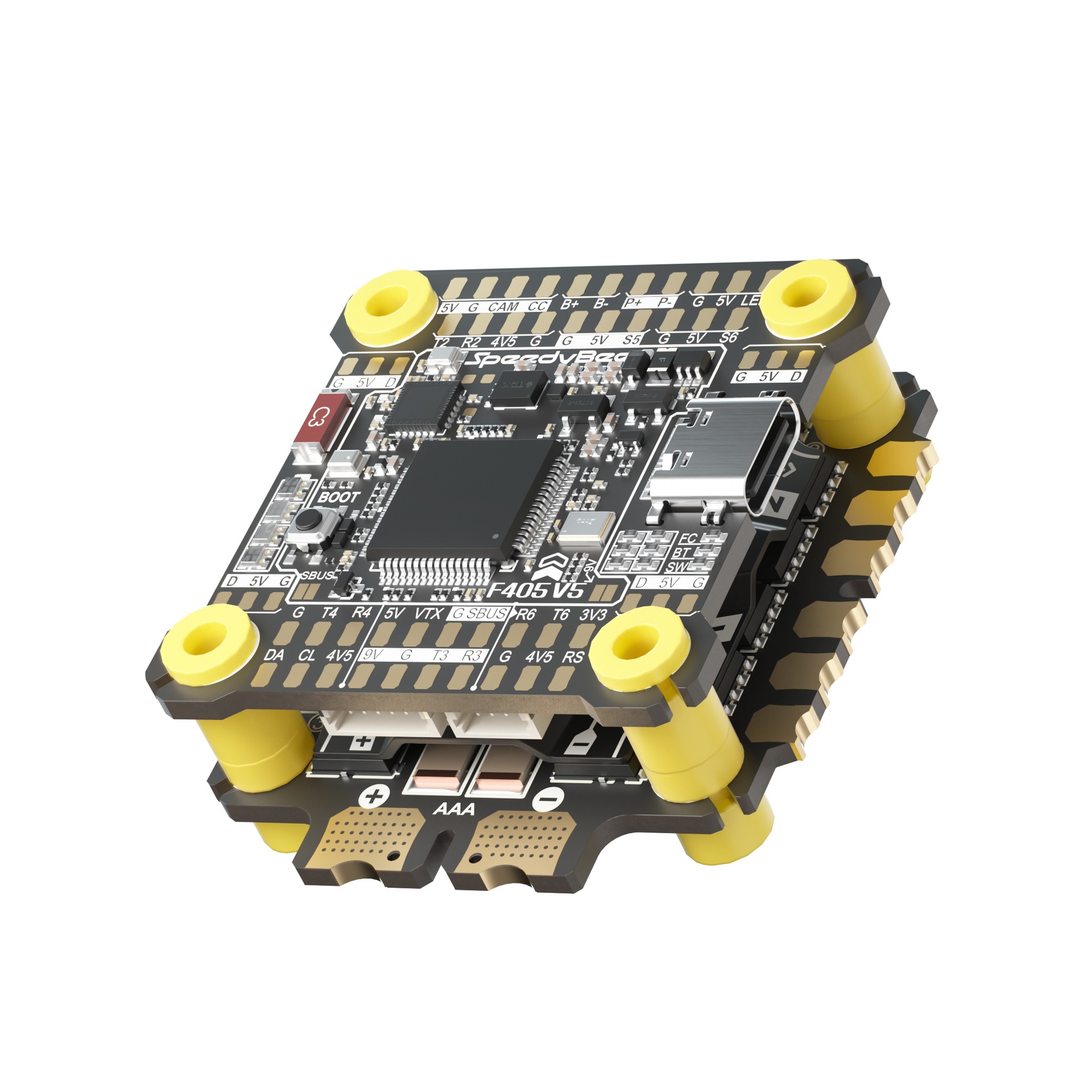 SpeedyBee F405 V5 55A Uçuş Nəzarətçisi ESC Ox32 O4Pro dəstəyi