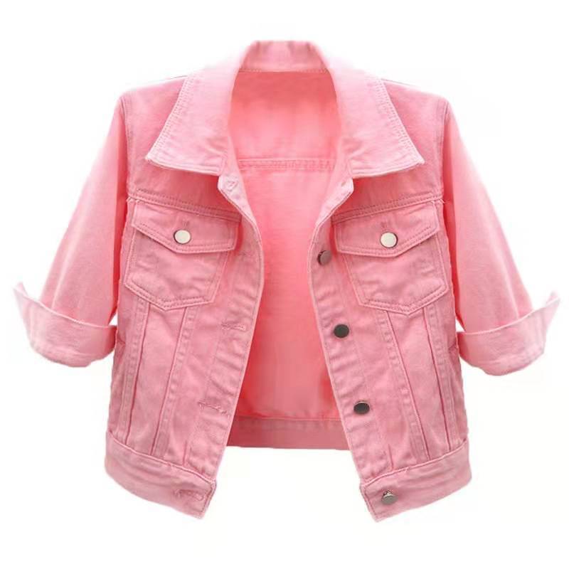 2025 Spring and Summer New All-match Chanel Style Denim Women's Coat Short Summer Thin Coat Jacket plus size Women's Top