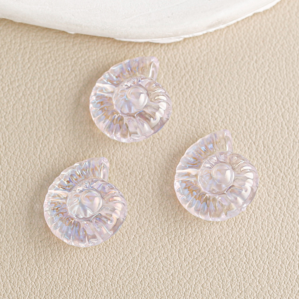 15.6 * 17.2MM - concha - púrpura claro (10 piezas / paquete)