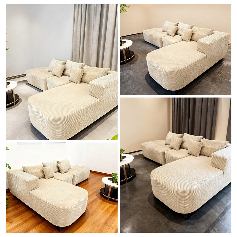 Amazon esponja sofá de compresión sala de estar módulo combinado sofá cama L-shaped queen sillón sofá perezoso al por mayor