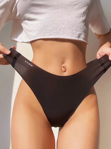 Jimei Times European and American Style 10D Ice Silk Mask Pants Dispensed Ultra-Thin Seamless Sexy Fitness Yoga Thong for Women