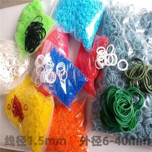 In stock wire diameter 1.5 silicone O-ring food grade waterproof seal ring high temperature resistant silicone ring outer longitude 6-40mm
