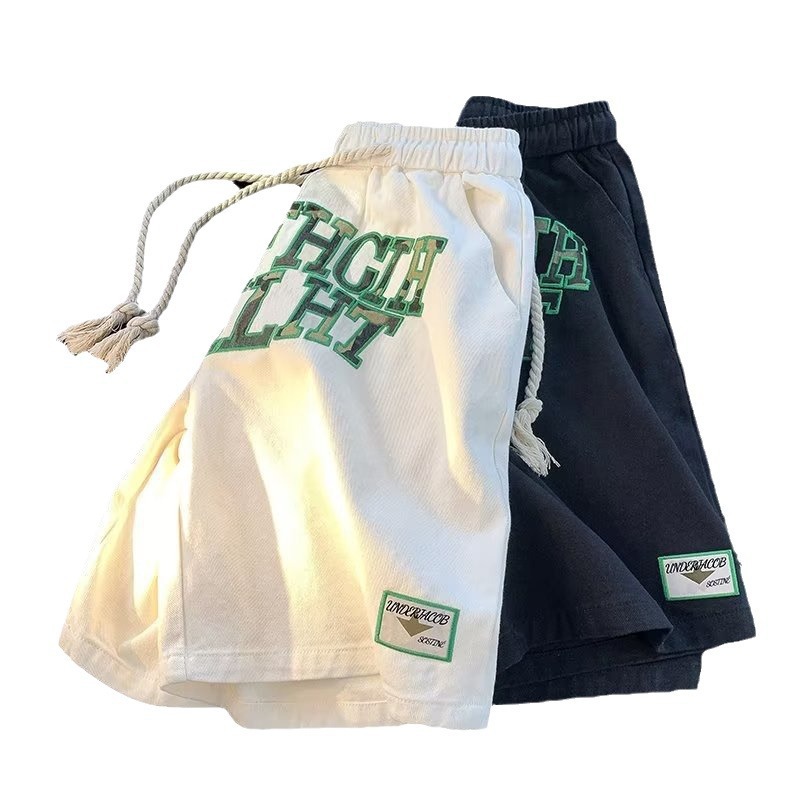 Neue lässige Sommershorts für Herren, neue amerikanische Fünfviertelhosen, lockere Sport-Strandhosen der High Street Trendy Brand_voghion.com