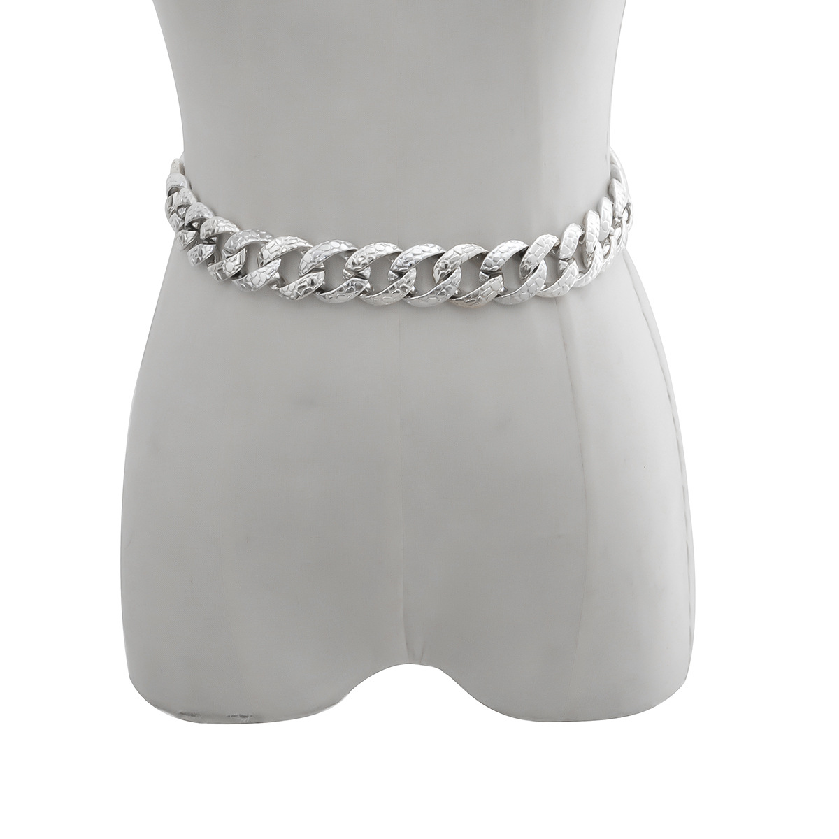 Punk Thick Simple Waist Chain display picture 4