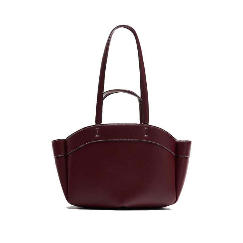 국경 간 여성 가방 2024 가을 새로운 패션 토트 백 대용량 작업 가방 한 어깨 휴대용 쇼핑