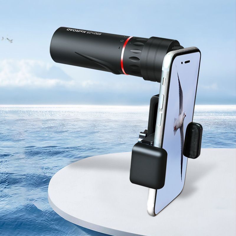 Telescopio de alta ampliación HD día y noche visión nocturna de luz no infrarroja HD teléfono móvil fotográfico monocamera portátil