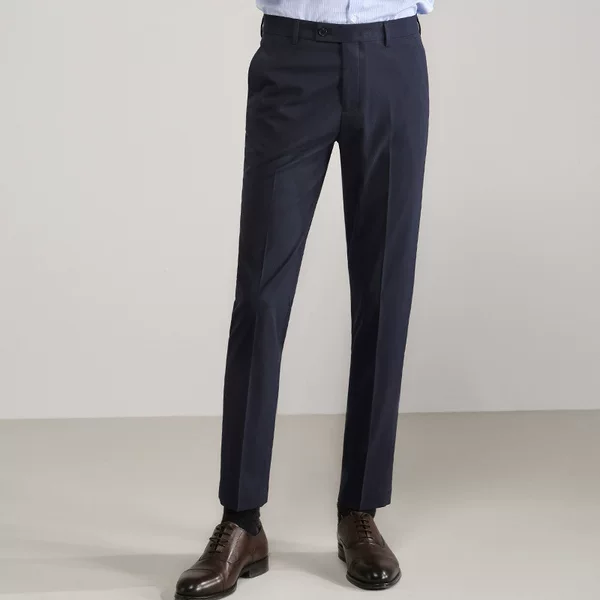 301 Men's Thin Summer Drapey Suit Pants Slim Fit Workwear Professional Business Formal Casual Trousers for Men