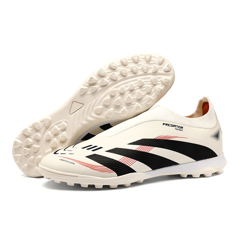 Zapatos de Fútbol con Tacos TF de Corte Bajo de KPU y TPU Antideslizante para Césped Artificial