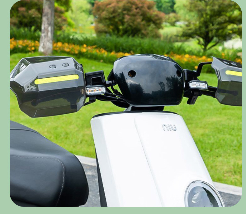 Waterproof and windproof electric vehicle hand guard, battery motorcycle handlebar cover, sunshade, rainproof, anti-fall handlebar cover, universal
