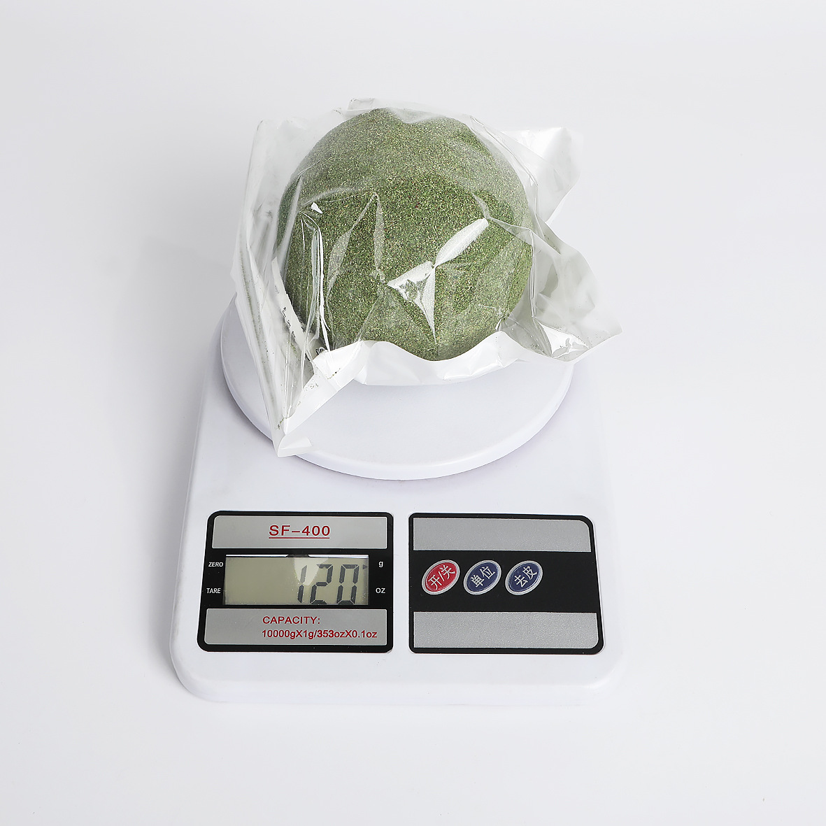 Bola de menta gatera grande de 10cm de estilo explosivo