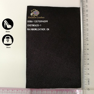 Imported goat leather mixed sheep lizard pattern film sheep velvet luggage shoes boots fabric spot supply