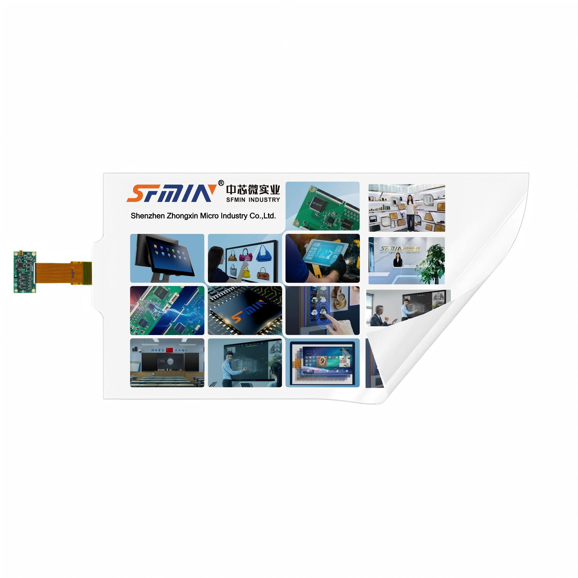 电容触摸膜34寸纳米技术支持20点触控UBS接口免驱