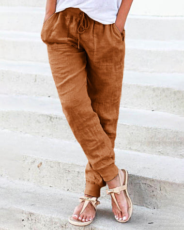 Cotton Pants Image 4
