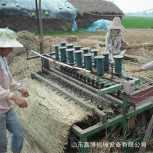 企业用稻草秸秆编织机 冬季覆盖草苫子机 蔬菜大棚用 厚薄两用