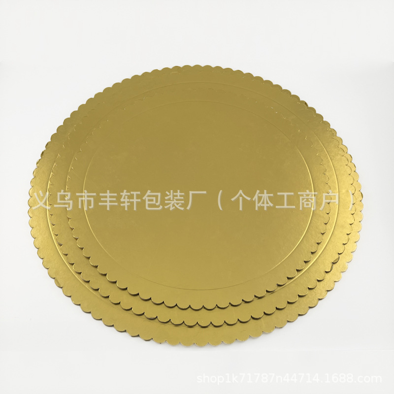 8 / 10 / 12 pulgadas placa de pastel base de pastel cartón almohadilla de pastel base de pastel exclusivo transfronterizo