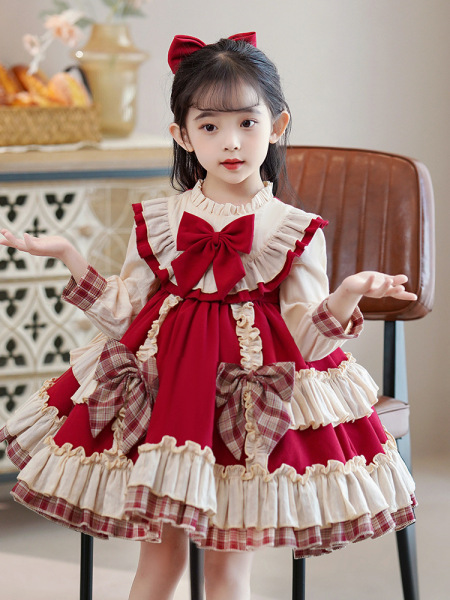 Children's autumn small princess costume