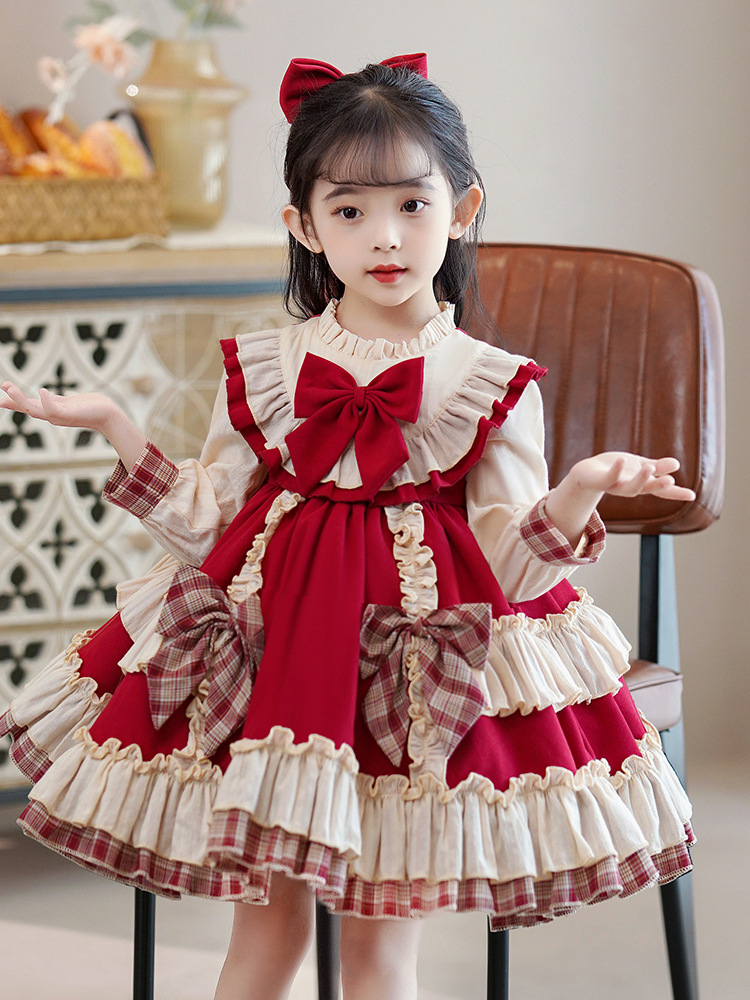 Children's autumn small princess costume