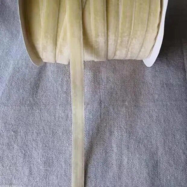 1cm unilateral cinta de terciopelo cinta de terciopelo multi-tamaño cinta de terciopelo ropa de tocado material de decoración