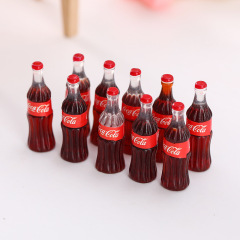 Dollhouse人形屋飲料瓶ミニコーラソーダミニチュア食品撮影道具DIYアクセサリー部品
