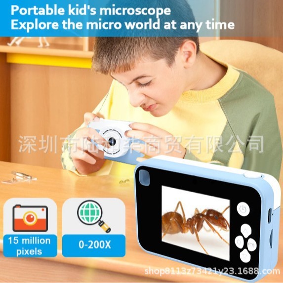 国境を越えた売れ筋子供用カメラ 4800W 高精細デュアルカメラポータブル子供用ミニカメラデジタル|undefined