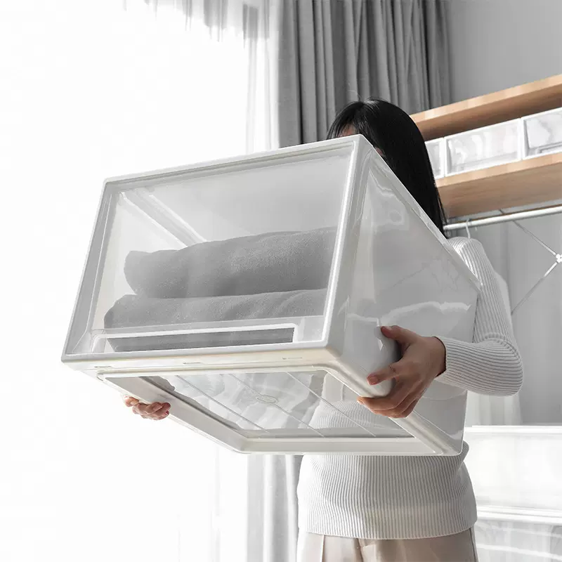 加厚抽屉式收纳盒衣柜收纳柜家用衣服物收纳箱玩具内衣储物箱鞋盒